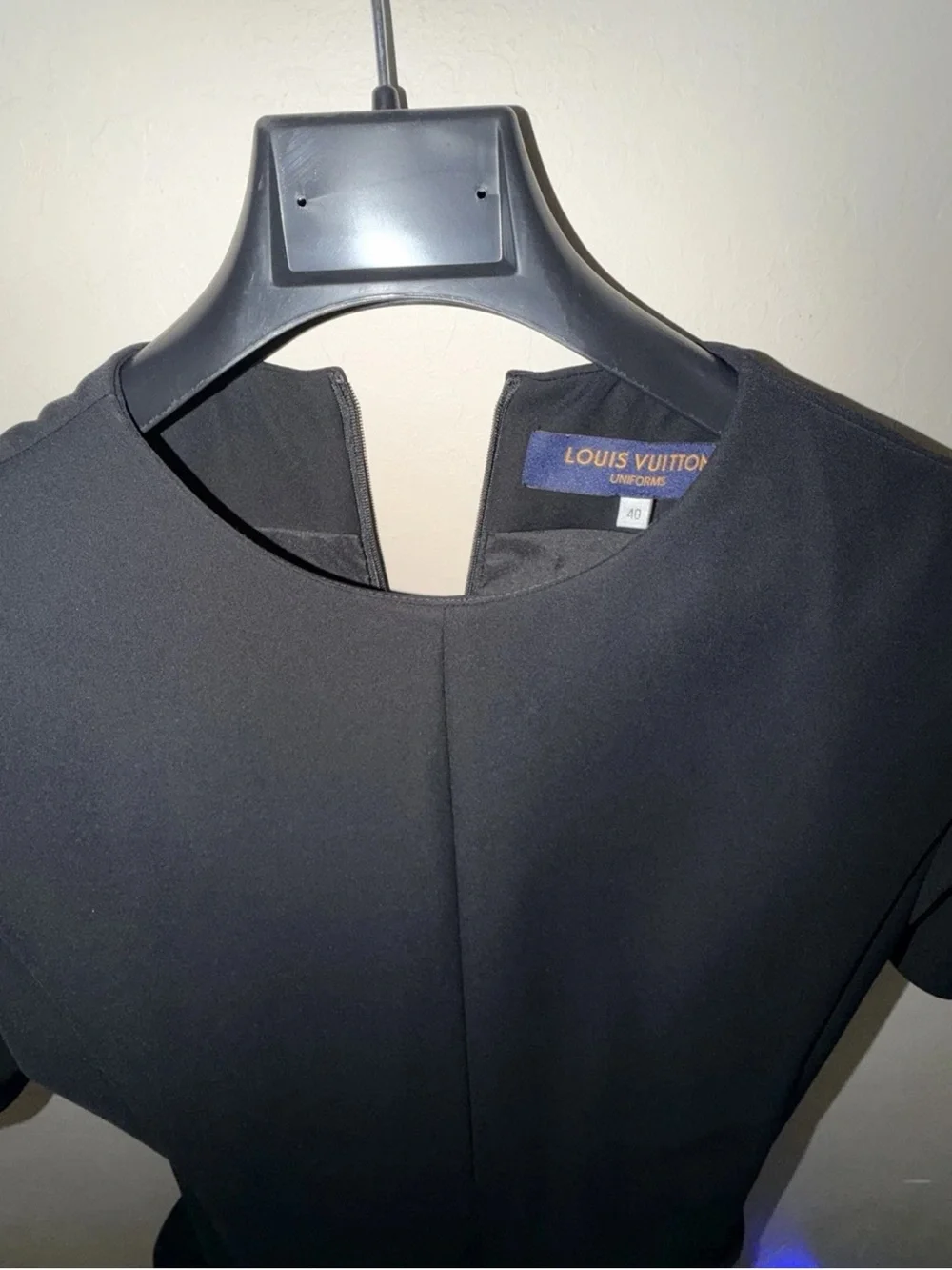 Louis Vuitton Uniformes Mini Dress with gold buttons